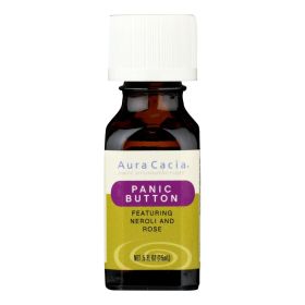 Aura Cacia - Essential Solutions Oil Panic Button - 0.5 Fl Oz