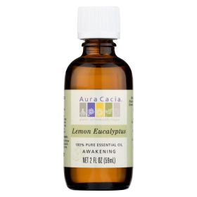 Aura Cacia - Essential Oil Lemon Eucalyptus - 2 Fl Oz