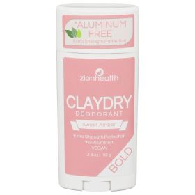 Zion Health - Clydry Deodorant Sweet Ambr/bold - 1 Each - 2.8 Oz