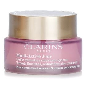 CLARINS - Multi-Active Day Targets Fine Lines Antioxidant Day Cream-Gel - For Normal to Combination Skin 80009041 50ml/1.7oz