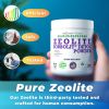 Sorbolit Zeolite Detox Powder 7.05oz Clinoptilolite Zeolite Powder Sorbolit 1 - 2 ¬µm Zeolite Clinoptilolite Powder Supplement for Liver Detox 200 Day