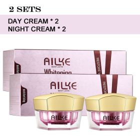 AILKE Lightening Face Cream, Antioxidant, Color Correction, Firming, With Sodium Hyaluronate, Clean Skin Facial Cream (Color: Pack of 2)