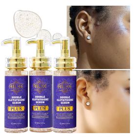 AILKE Skin Natural Glowing and Clean Skin Brightening Face & Body Serum, Antioxidant, Lighten Facial Serum, For Women Men (NET WT: 3pack Serum)